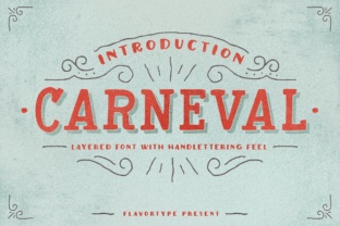 Carneval: A Font That Brings the Carnival to Your Designs