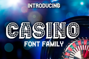 Casino: The Retro Font That Brings Old-School Vibes to Modern Design