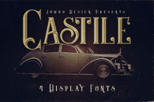 Castile: A Timeless Display Font for Art Deco Design