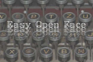 Easy Open Face: A Bold Serif for Creative Impact