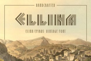 Elina Epirus: A Unique Font Inspired by Ancient Greek Design
