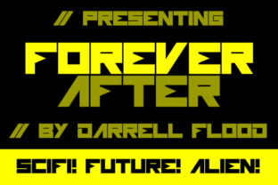 Forever After: A Futuristic Font for Modern Workflows
