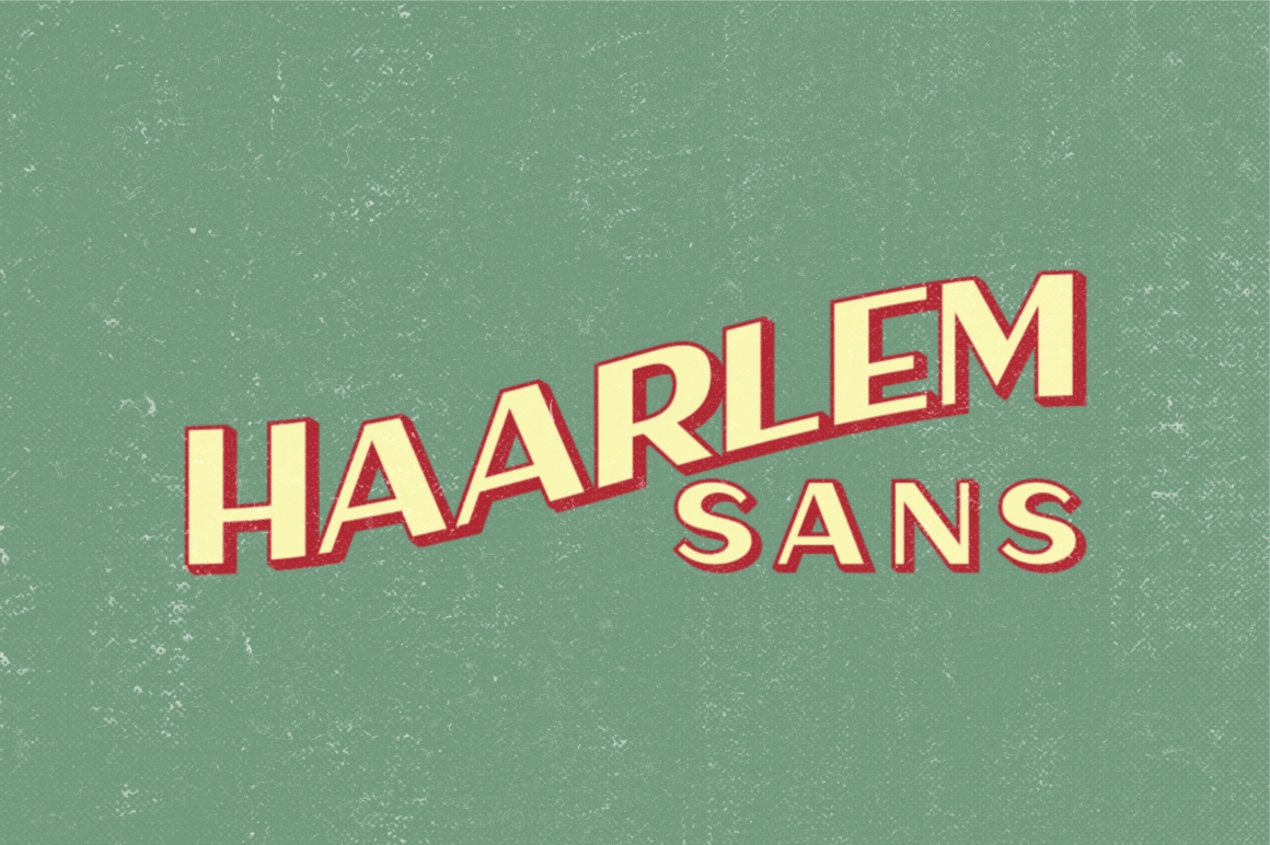 Haarlem Sans: A Unique Typographic Blend