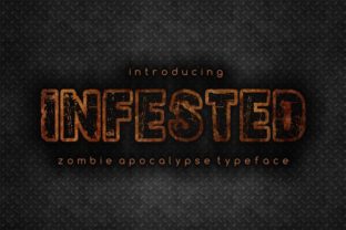 Infested: A Brutal Typeface for the Modern Designer