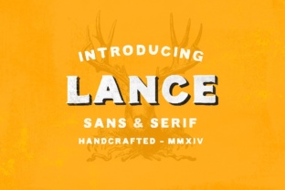 Lance Duo: Bold, Handcrafted Typography for Creative Projects