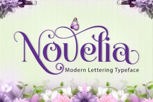 Novelia: A Stylish Font for Elegant Design Workflows