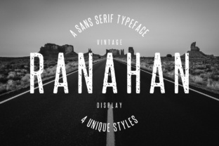 Ranahan: A Modern Vintage Typeface for Designers