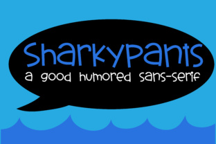 Sharky Pants: A Whimsical Font for Playful Projects