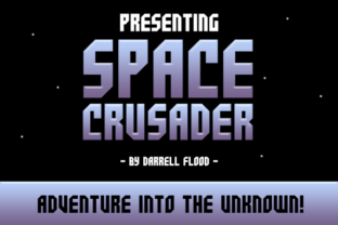 Space Crusader: A Bold Font for Sci-Fi Visionaries