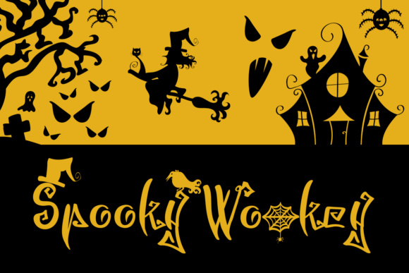 Spooky Wookey: The Ultimate Halloween Font for Creative Projects