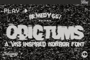 The Power of Odictums: A Horror Font That Speaks Volumes