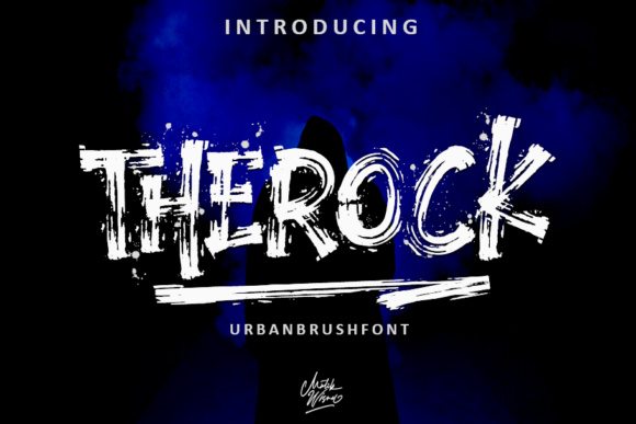 The Rock: A Dynamic Brush Font for All