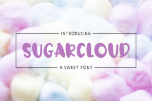 The SugarCloud Font: A Sweet and Cute Addition to Your Design Projects