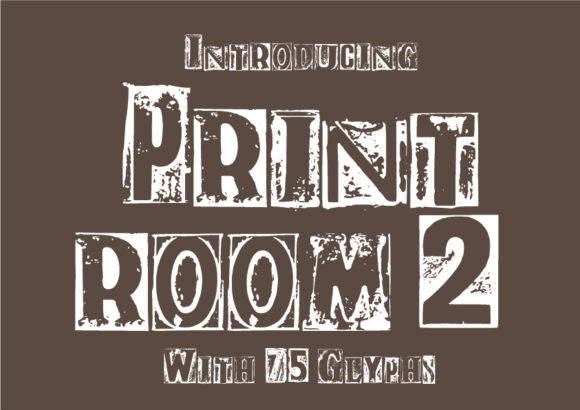Vintage Typography with Print Room 2: A Timeless Addition to Your Design Toolkit